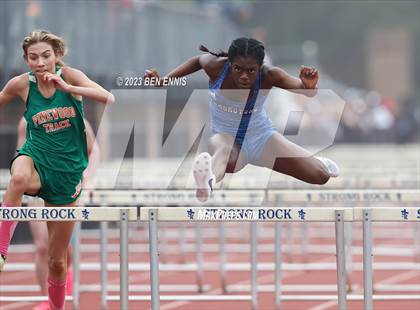 Thumbnail 2 in GIAA State 100M Hurdles Prelim photogallery.