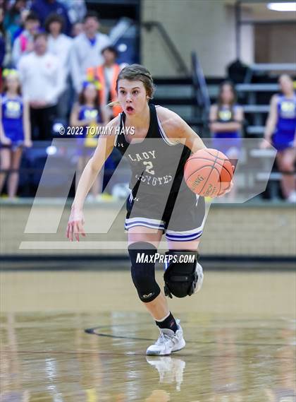 Thumbnail 2 in Richland Springs vs. Huckabay (UIL Basketball 1A Region 3 Final) photogallery.