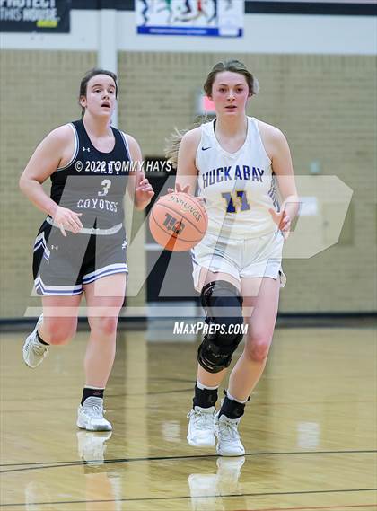 Thumbnail 3 in Richland Springs vs. Huckabay (UIL Basketball 1A Region 3 Final) photogallery.