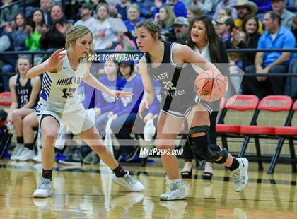 Thumbnail 3 in Richland Springs vs. Huckabay (UIL Basketball 1A Region 3 Final) photogallery.