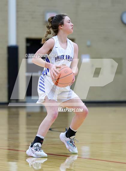 Thumbnail 1 in Richland Springs vs. Huckabay (UIL Basketball 1A Region 3 Final) photogallery.