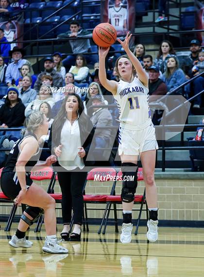 Thumbnail 2 in Richland Springs vs. Huckabay (UIL Basketball 1A Region 3 Final) photogallery.