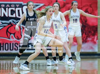 Thumbnail 1 in Richland Springs vs. Huckabay (UIL Basketball 1A Region 3 Final) photogallery.
