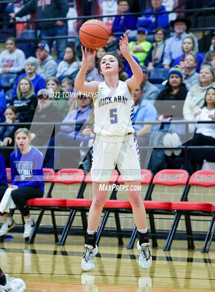 Thumbnail 2 in Richland Springs vs. Huckabay (UIL Basketball 1A Region 3 Final) photogallery.