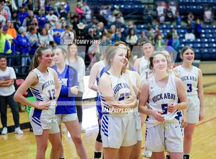 Thumbnail 1 in Richland Springs vs. Huckabay (UIL Basketball 1A Region 3 Final) photogallery.