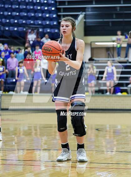 Thumbnail 3 in Richland Springs vs. Huckabay (UIL Basketball 1A Region 3 Final) photogallery.
