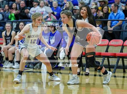 Thumbnail 1 in Richland Springs vs. Huckabay (UIL Basketball 1A Region 3 Final) photogallery.