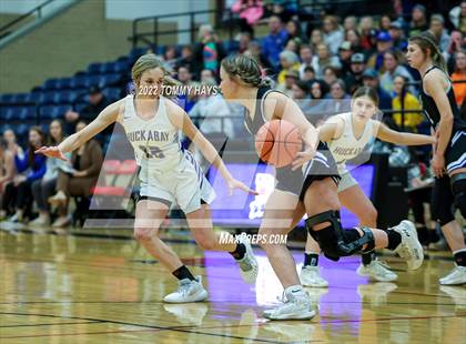 Thumbnail 2 in Richland Springs vs. Huckabay (UIL Basketball 1A Region 3 Final) photogallery.