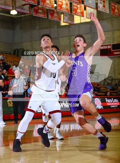 Thumbnail 1 in St. Augustine vs. JSerra Catholic (Nike Extravaganza) photogallery.