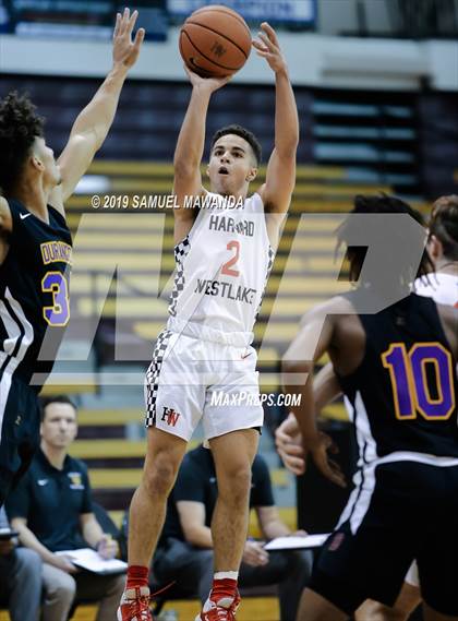 Thumbnail 2 in Harvard-Westlake vs. Durango (SoCal Vegas Showdown) photogallery.