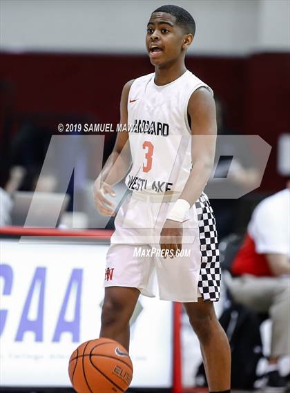 Thumbnail 3 in Harvard-Westlake vs. Durango (SoCal Vegas Showdown) photogallery.