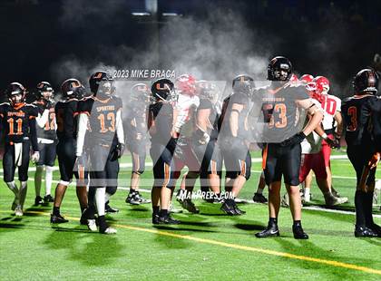 Thumbnail 1 in Tyngsborough vs Uxbridge (MIAA D7 Quarterfinal) photogallery.