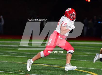 Thumbnail 2 in Tyngsborough vs Uxbridge (MIAA D7 Quarterfinal) photogallery.