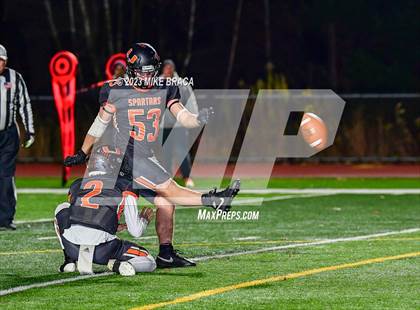 Thumbnail 2 in Tyngsborough vs Uxbridge (MIAA D7 Quarterfinal) photogallery.