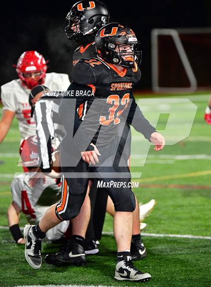 Thumbnail 1 in Tyngsborough vs Uxbridge (MIAA D7 Quarterfinal) photogallery.