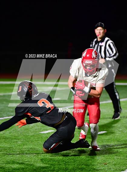 Thumbnail 3 in Tyngsborough vs Uxbridge (MIAA D7 Quarterfinal) photogallery.