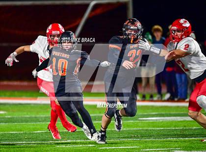 Thumbnail 1 in Tyngsborough vs Uxbridge (MIAA D7 Quarterfinal) photogallery.