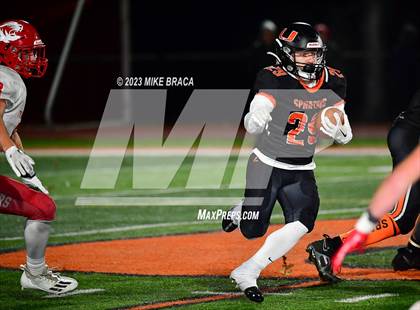 Thumbnail 3 in Tyngsborough vs Uxbridge (MIAA D7 Quarterfinal) photogallery.