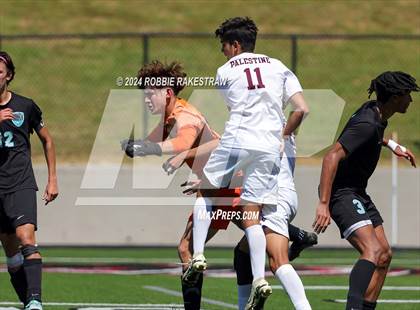 Thumbnail 1 in Palestine vs. Panther Creek (UIL 4A Regional Semifinal Playoff) photogallery.