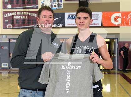 Thumbnail 2 in Capistrano Valley vs. Kamiak (Rancho Mirage Holiday Invitational) photogallery.