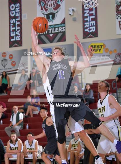 Thumbnail 1 in Capistrano Valley vs. Kamiak (Rancho Mirage Holiday Invitational) photogallery.