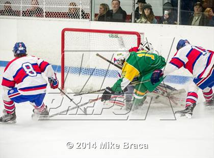 Thumbnail 2 in Mount St. Charles Academy vs Bishop Guertin (Mount St. Charles Holiday Face-Off) photogallery.