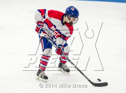 Thumbnail 3 in Mount St. Charles Academy vs Bishop Guertin (Mount St. Charles Holiday Face-Off) photogallery.