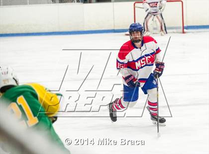 Thumbnail 3 in Mount St. Charles Academy vs Bishop Guertin (Mount St. Charles Holiday Face-Off) photogallery.