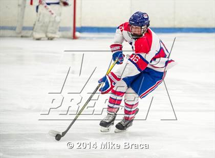 Thumbnail 3 in Mount St. Charles Academy vs Bishop Guertin (Mount St. Charles Holiday Face-Off) photogallery.