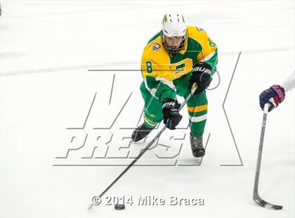 Thumbnail 2 in Mount St. Charles Academy vs Bishop Guertin (Mount St. Charles Holiday Face-Off) photogallery.