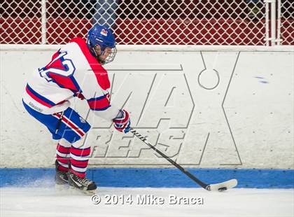 Thumbnail 3 in Mount St. Charles Academy vs Bishop Guertin (Mount St. Charles Holiday Face-Off) photogallery.