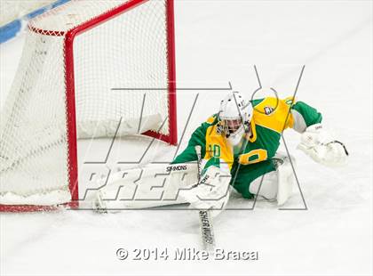 Thumbnail 3 in Mount St. Charles Academy vs Bishop Guertin (Mount St. Charles Holiday Face-Off) photogallery.