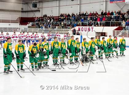 Thumbnail 3 in Mount St. Charles Academy vs Bishop Guertin (Mount St. Charles Holiday Face-Off) photogallery.