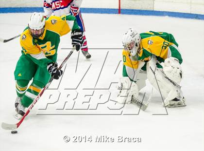 Thumbnail 2 in Mount St. Charles Academy vs Bishop Guertin (Mount St. Charles Holiday Face-Off) photogallery.