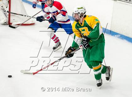 Thumbnail 3 in Mount St. Charles Academy vs Bishop Guertin (Mount St. Charles Holiday Face-Off) photogallery.