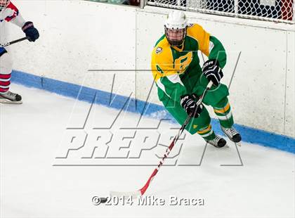 Thumbnail 3 in Mount St. Charles Academy vs Bishop Guertin (Mount St. Charles Holiday Face-Off) photogallery.