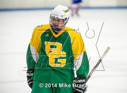 Thumbnail 1 in Mount St. Charles Academy vs Bishop Guertin (Mount St. Charles Holiday Face-Off) photogallery.