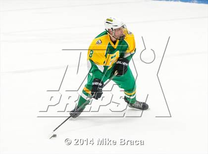 Thumbnail 2 in Mount St. Charles Academy vs Bishop Guertin (Mount St. Charles Holiday Face-Off) photogallery.