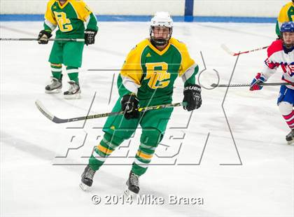 Thumbnail 1 in Mount St. Charles Academy vs Bishop Guertin (Mount St. Charles Holiday Face-Off) photogallery.