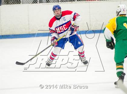 Thumbnail 3 in Mount St. Charles Academy vs Bishop Guertin (Mount St. Charles Holiday Face-Off) photogallery.