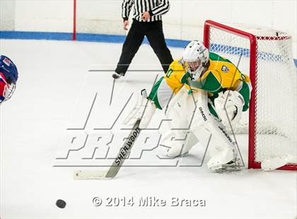 Thumbnail 2 in Mount St. Charles Academy vs Bishop Guertin (Mount St. Charles Holiday Face-Off) photogallery.