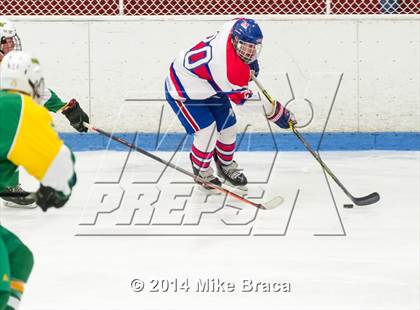Thumbnail 3 in Mount St. Charles Academy vs Bishop Guertin (Mount St. Charles Holiday Face-Off) photogallery.