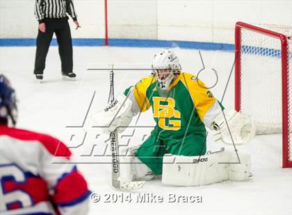 Thumbnail 2 in Mount St. Charles Academy vs Bishop Guertin (Mount St. Charles Holiday Face-Off) photogallery.