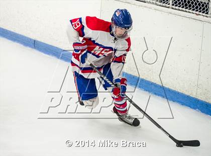 Thumbnail 3 in Mount St. Charles Academy vs Bishop Guertin (Mount St. Charles Holiday Face-Off) photogallery.