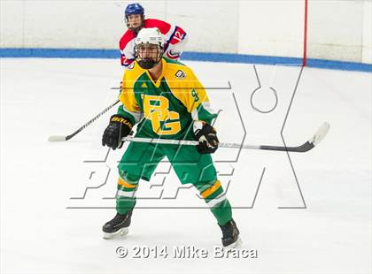 Thumbnail 3 in Mount St. Charles Academy vs Bishop Guertin (Mount St. Charles Holiday Face-Off) photogallery.
