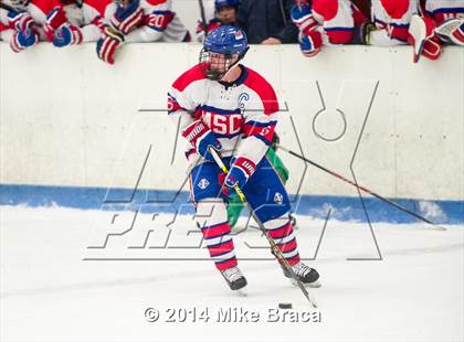 Thumbnail 3 in Mount St. Charles Academy vs Bishop Guertin (Mount St. Charles Holiday Face-Off) photogallery.