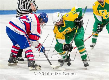 Thumbnail 2 in Mount St. Charles Academy vs Bishop Guertin (Mount St. Charles Holiday Face-Off) photogallery.