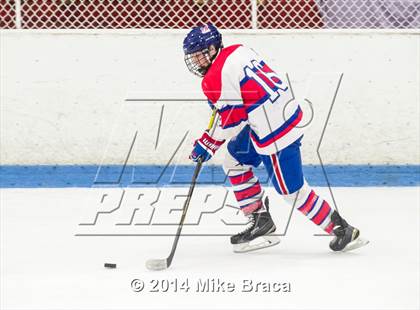 Thumbnail 1 in Mount St. Charles Academy vs Bishop Guertin (Mount St. Charles Holiday Face-Off) photogallery.