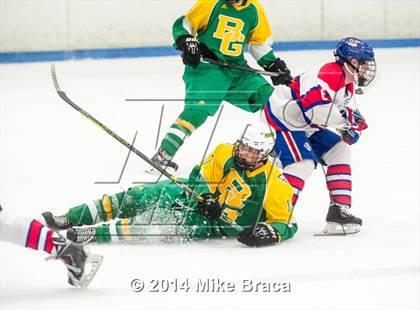 Thumbnail 1 in Mount St. Charles Academy vs Bishop Guertin (Mount St. Charles Holiday Face-Off) photogallery.