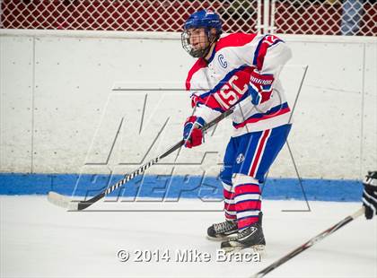 Thumbnail 3 in Mount St. Charles Academy vs Bishop Guertin (Mount St. Charles Holiday Face-Off) photogallery.